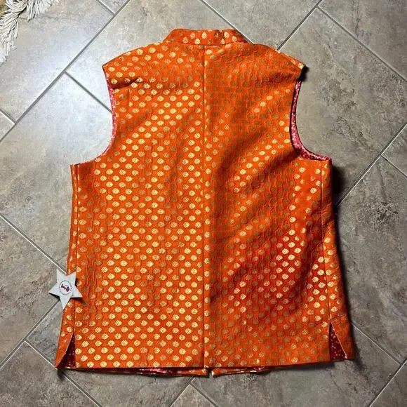 Wings BTI. India nehru waistcoat vest - Picture 7 of 10